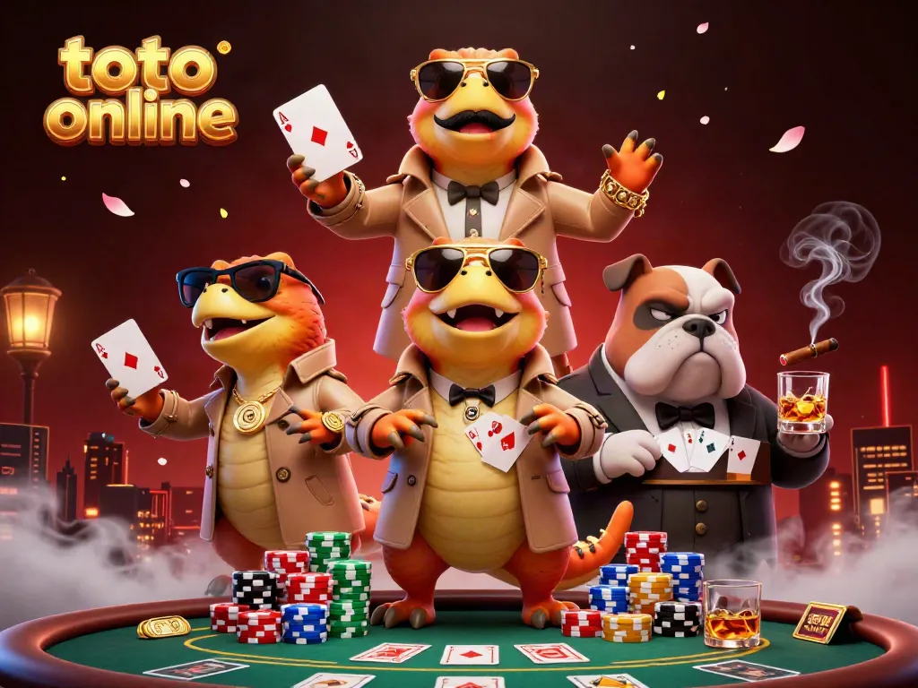 Experience exciting gameplay with toto online featuring a dynamic casino scene.